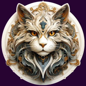 Fantasy Puzzle Katze